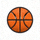 NBA篮球赛事图标 - 一个篮球图案的标志